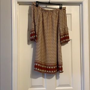 Carolina Belle Off the Shoulder Dress!